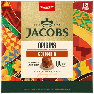 JACOBS SINGLE ORIGINS COLOMBIA