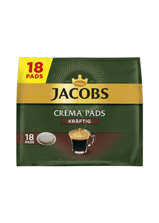 Jacobs DE Kaffeepads Crema Kraeftig